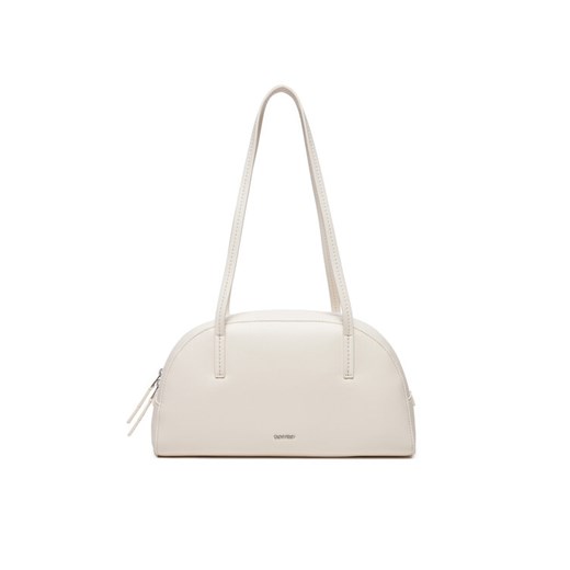 Calvin Klein Torebka Ck Glide Elongated Shoulder Bag K60K612819 Biały ze sklepu MODIVO w kategorii Torebki damskie - zdjęcie 182670940