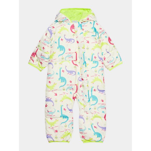 Columbia Kombinezon zimowy Snuggly Bunny™ Bunting Biały Regular Fit ze sklepu MODIVO w kategorii Kombinezony i kurtki - zdjęcie 182670942
