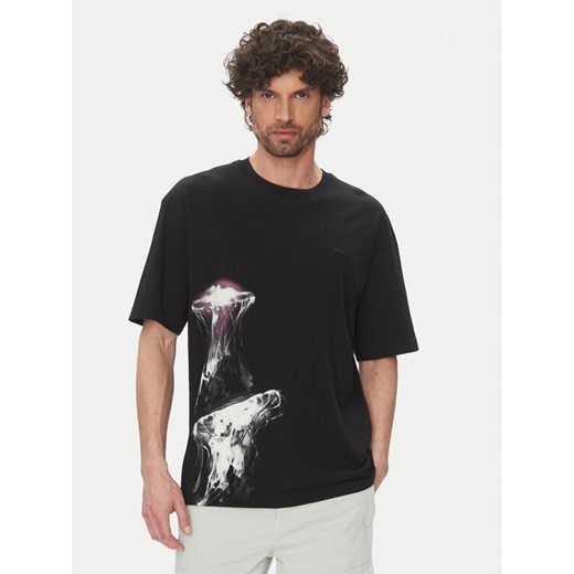 BOSS T-Shirt Te_Jellyfish 50541099 Czarny Relaxed Fit ze sklepu MODIVO w kategorii T-shirty męskie - zdjęcie 182671010