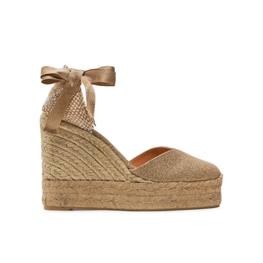 Castañer Espadryle Chiara/8Ed/032 023196 Złoty Castañer 41 MODIVO