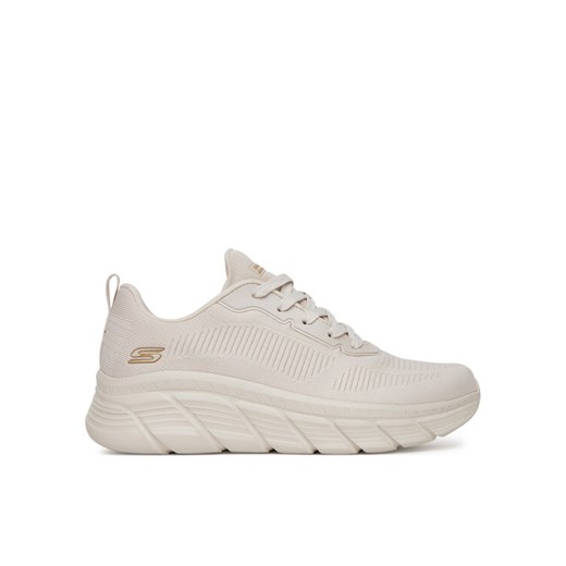 Skechers Sneakersy BOBS B FLEX HI 117385 OFWT Biały ze sklepu MODIVO w kategorii Buty sportowe damskie - zdjęcie 182671123