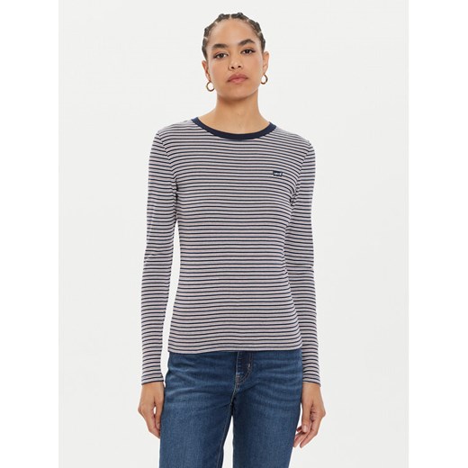 Levi's® Bluzka Essential Housemark 000KL-0002 Kolorowy Slim Fit ze sklepu MODIVO w kategorii Bluzki damskie - zdjęcie 182671151