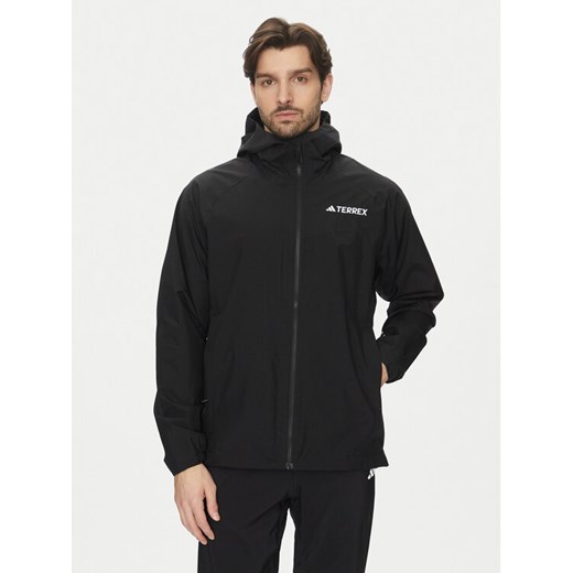adidas Kurtka outdoor Terrex Multi 2L RAIN.RDY JN8804 Czarny Regular Fit ze sklepu MODIVO w kategorii Kurtki męskie - zdjęcie 182671180