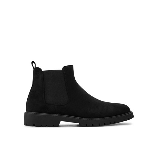 Pierre Cardin Sztyblety 4715 Czarny ze sklepu MODIVO w kategorii Buty zimowe męskie - zdjęcie 182671190