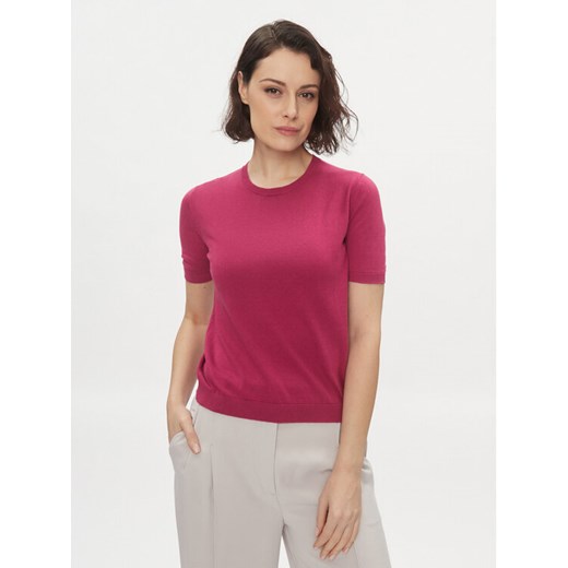 Weekend Max Mara Sweter Zibetto 2415361011650 Różowy Regular Fit ze sklepu MODIVO w kategorii Swetry damskie - zdjęcie 182671192