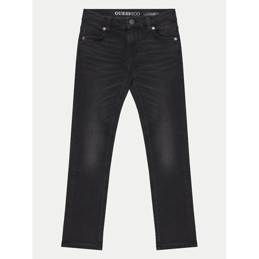 Guess Jeansy L4BA02 D4KC0 Czarny Regular Fit ze sklepu MODIVO w kategorii Spodnie chłopięce - zdjęcie 182671271