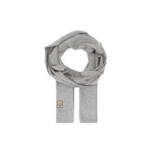 MOSCHINO Szalik 30620 0M2095 Szary ze sklepu MODIVO w kategorii Szaliki i chusty damskie - zdjęcie 182671280