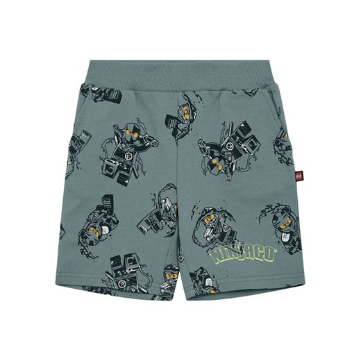 LEGO Szorty sportowe Pasi 302 12011469 Zielony Regular Fit ze sklepu MODIVO w kategorii Spodenki chłopięce - zdjęcie 182671300