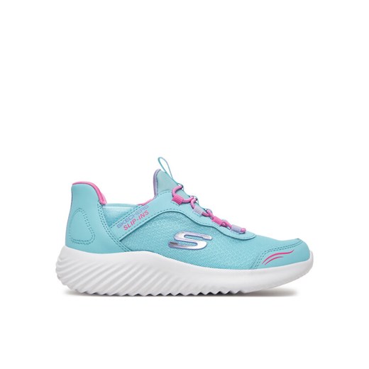 Skechers Sneakersy Bounder-Simple Cute 303585L/TURQ Turkusowy ze sklepu MODIVO w kategorii Buty sportowe dziecięce - zdjęcie 182671324