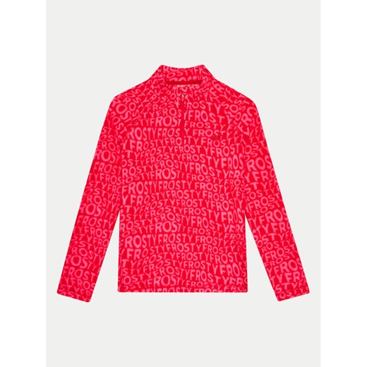 4F Polar 4FJWAW24UFLEF051 Czerwony Regular Fit ze sklepu MODIVO w kategorii Bluzy dziewczęce - zdjęcie 182671362