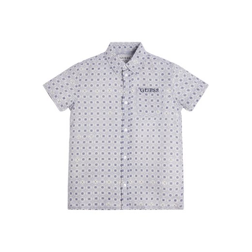 Guess Koszula L3GH02 WFBT0 Szary Regular Fit ze sklepu MODIVO w kategorii Koszule chłopięce - zdjęcie 182671383