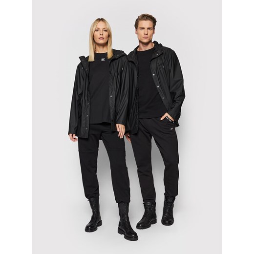 Rains Kurtka przeciwdeszczowa Unisex 12010 Czarny Regular Fit ze sklepu MODIVO w kategorii Kurtki damskie - zdjęcie 182671484
