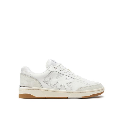 MICHAEL Michael Kors Sneakersy Rebel Leather Sneaker 42S4RBFS1D Biały ze sklepu MODIVO w kategorii Buty sportowe męskie - zdjęcie 182671503