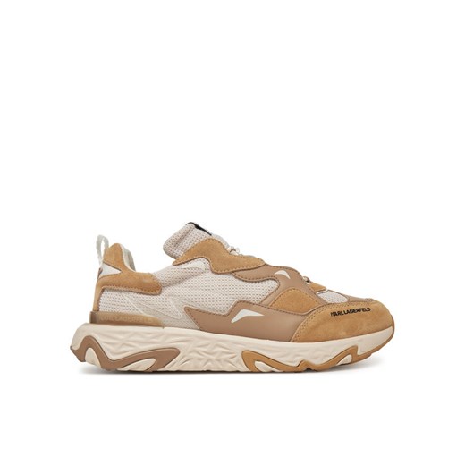 KARL LAGERFELD Sneakersy KL52424 Beżowy ze sklepu MODIVO w kategorii Buty sportowe męskie - zdjęcie 182671504