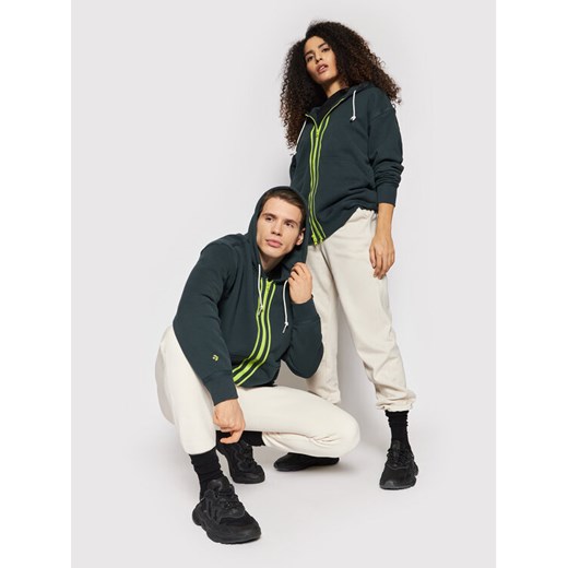 Converse Bluza Unisex Utility Fleece French Terry 10022002-A06 Granatowy Regular Converse S MODIVO