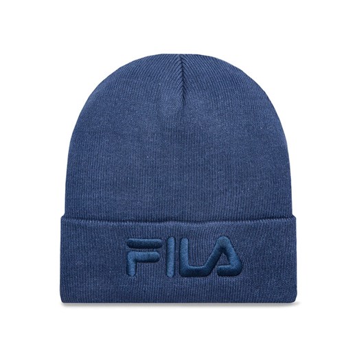 Fila Czapka Bukoba Slouchy FCU0032 Granatowy ze sklepu MODIVO w kategorii Czapki zimowe damskie - zdjęcie 182671523