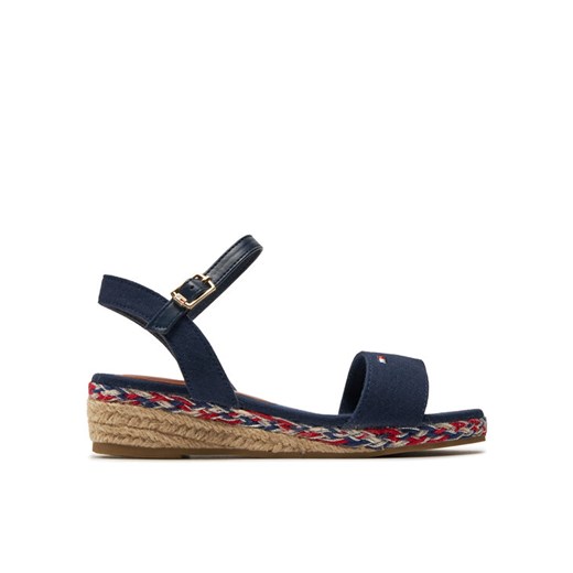 Tommy Hilfiger Espadryle T3A7-33283-1703800 M Niebieski ze sklepu MODIVO w kategorii Sandały dziecięce - zdjęcie 182671552