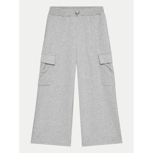 United Colors Of Benetton Spodnie dresowe 33NVCF05D Szary Wide Leg ze sklepu MODIVO w kategorii Spodnie chłopięce - zdjęcie 182671571