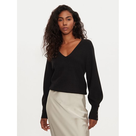 Morgan Sweter 242-MPANDA Czarny Regular Fit ze sklepu MODIVO w kategorii Swetry damskie - zdjęcie 182671572