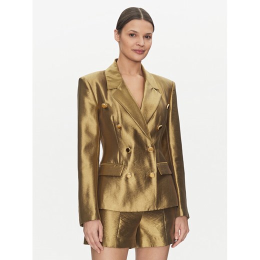 Guess Marynarka 5GGN20 7312A Złoty Regular Fit ze sklepu MODIVO w kategorii Marynarki damskie - zdjęcie 182671641