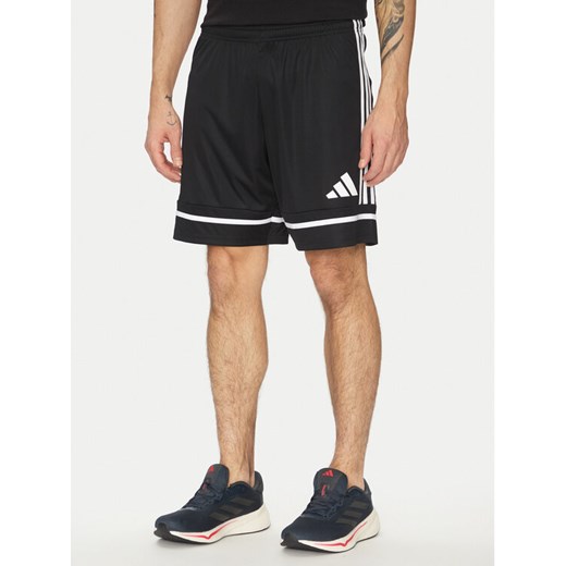 adidas Szorty sportowe Squadra 25 JN5469 Czarny Regular Fit ze sklepu MODIVO w kategorii Spodenki męskie - zdjęcie 182671650