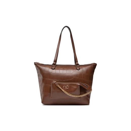 Nobo Torebka NBAG-N0240-CM17 Brązowy ze sklepu MODIVO w kategorii Torby Shopper bag - zdjęcie 182671711