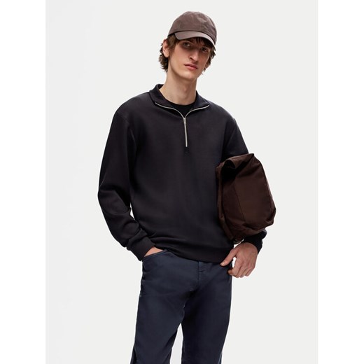 Selected Homme Bluza 16094477 Czarny Regular Fit ze sklepu MODIVO w kategorii Bluzy męskie - zdjęcie 182671723