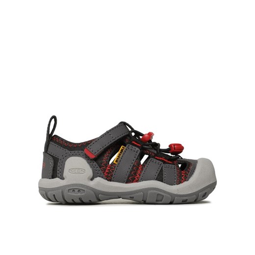 Keen Sandały Knotch Creek 1026167 Szary ze sklepu MODIVO w kategorii Sandały dziecięce - zdjęcie 182671733