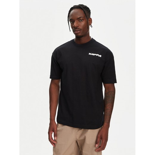 Kappa T-Shirt Nyle 351S5GW Czarny Regular Fit ze sklepu MODIVO w kategorii T-shirty męskie - zdjęcie 182671751