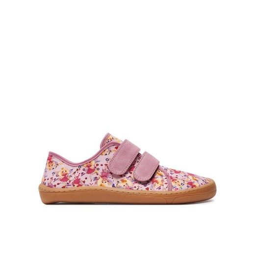 Froddo Kapcie Barefoot Canvas G1700390-3 D Różowy ze sklepu MODIVO w kategorii Kapcie dziecięce - zdjęcie 182671770