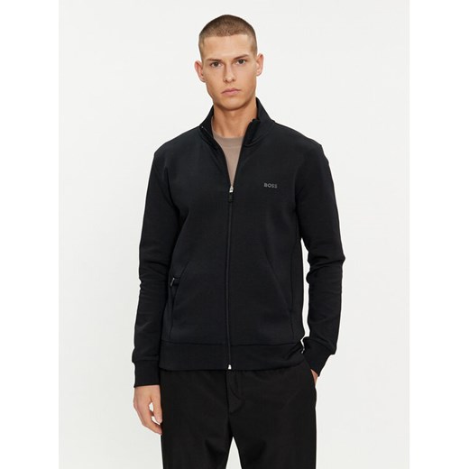 Boss Bluza Skaz 50506152 Czarny Regular Fit ze sklepu MODIVO w kategorii Bluzy męskie - zdjęcie 182671781
