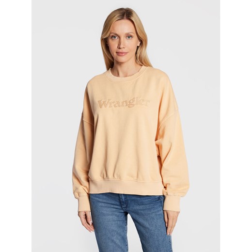 Wrangler Bluza W6V0FAM19 112321550 Pomarańczowy Relaxed Fit Wrangler XS MODIVO