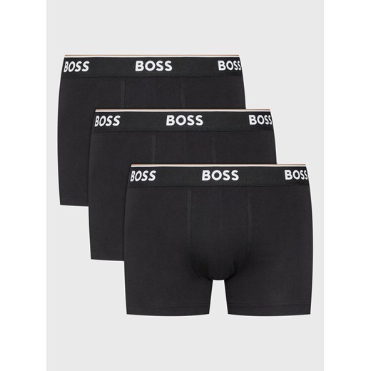 Boss Komplet 3 par bokserek Power 50475274 Czarny ze sklepu MODIVO w kategorii Majtki męskie - zdjęcie 182671830