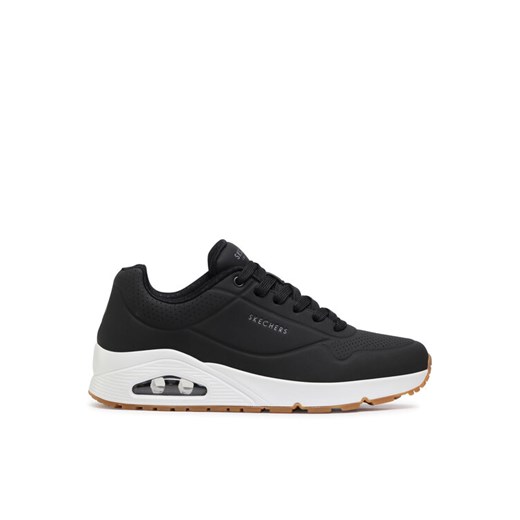 Skechers Sneakersy Uno Stand On Air 52458/BLK Czarny ze sklepu MODIVO w kategorii Buty sportowe męskie - zdjęcie 182671894