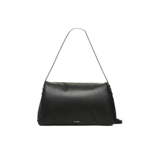 Calvin Klein Torebka Puffed Shoulder Bag K60K611020 Czarny ze sklepu MODIVO w kategorii Listonoszki - zdjęcie 182671910
