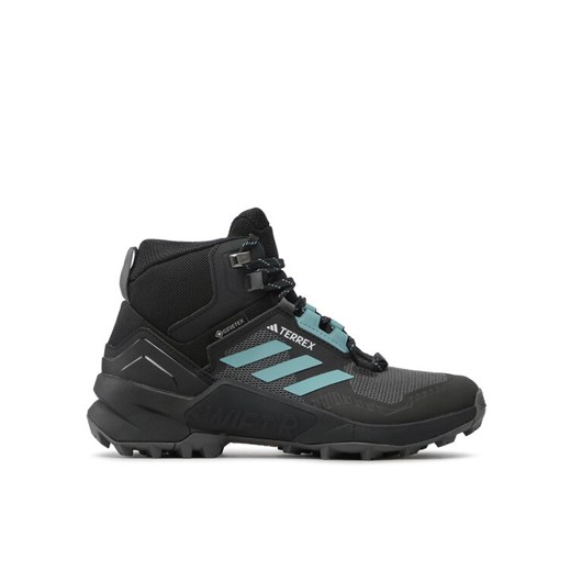 adidas Trekkingi Terrex Swift R3 Mid Gtx W GORE-TEX HP8712 Czarny ze sklepu MODIVO w kategorii Buty trekkingowe damskie - zdjęcie 182672001