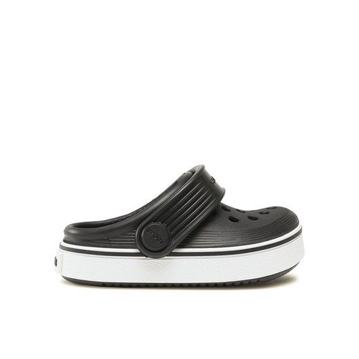 Crocs Klapki Crocs Crocband Clean Clog T 208479 Czarny ze sklepu MODIVO w kategorii Klapki dziecięce - zdjęcie 182672004