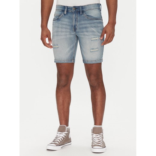 INDICODE Szorty jeansowe Sejer 70-849 Niebieski Slim Fit M MODIVO