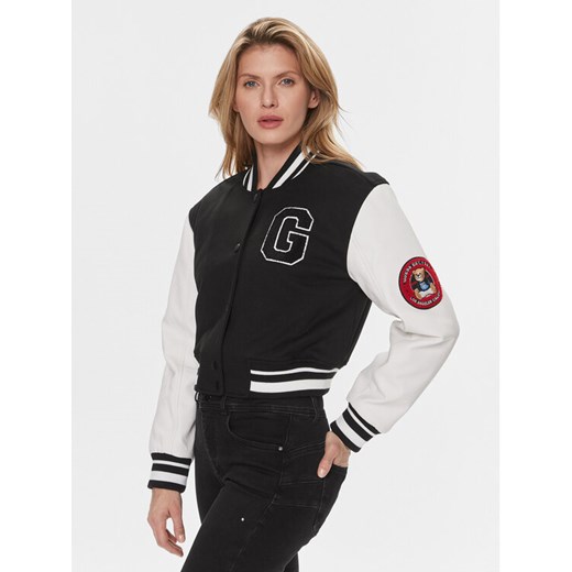 Guess Kurtka bomber W4RL56 KCD20 Czarny Relaxed Fit ze sklepu MODIVO w kategorii Kurtki damskie - zdjęcie 182672114