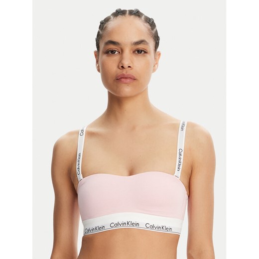 Calvin Klein Underwear Biustonosz top 000QF7628E Różowy ze sklepu MODIVO w kategorii Biustonosze - zdjęcie 182672153