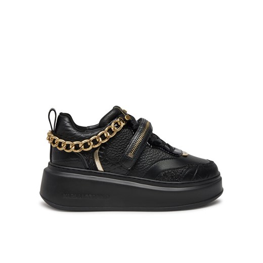 KARL LAGERFELD Sneakersy KL63543 Czarny ze sklepu MODIVO w kategorii Buty sportowe damskie - zdjęcie 182672214