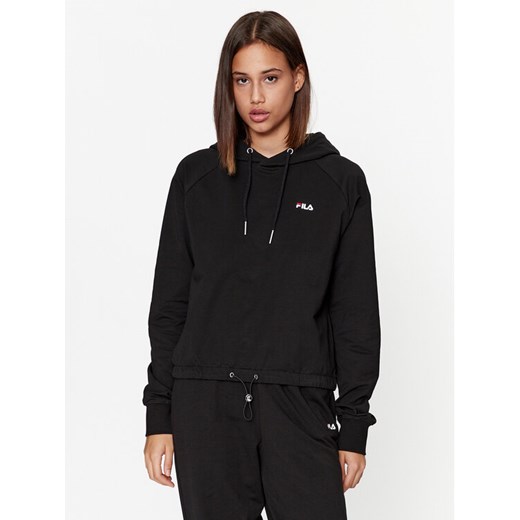 Fila Bluza FAW0457 Czarny Regular Fit ze sklepu MODIVO w kategorii Bluzy damskie - zdjęcie 182672230
