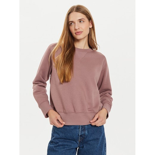 Lee Bluza 112355173 Różowy Regular Fit ze sklepu MODIVO w kategorii Bluzy damskie - zdjęcie 182672282