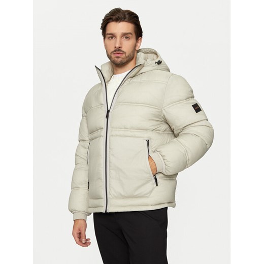 Boss Kurtka puchowa Okobra1 50535994 Beżowy Relaxed Fit ze sklepu MODIVO w kategorii Kurtki męskie - zdjęcie 182672290