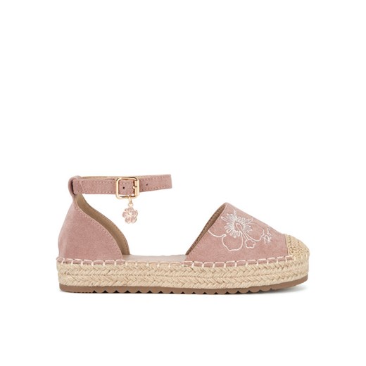 Roxy Espadryle CSS21597-01 Różowy ze sklepu MODIVO w kategorii Sandały dziecięce - zdjęcie 182672291