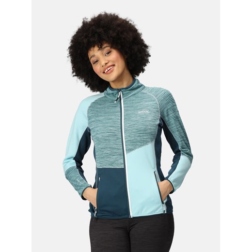 Regatta Kurtka softshell Yare VIII RWL239 Niebieski Regular Fit ze sklepu MODIVO w kategorii Kurtki damskie - zdjęcie 182672332