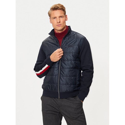 Hechter Paris Kurtka przejściowa 70014 142921 Granatowy Regular Fit ze sklepu MODIVO w kategorii Kurtki męskie - zdjęcie 182672341