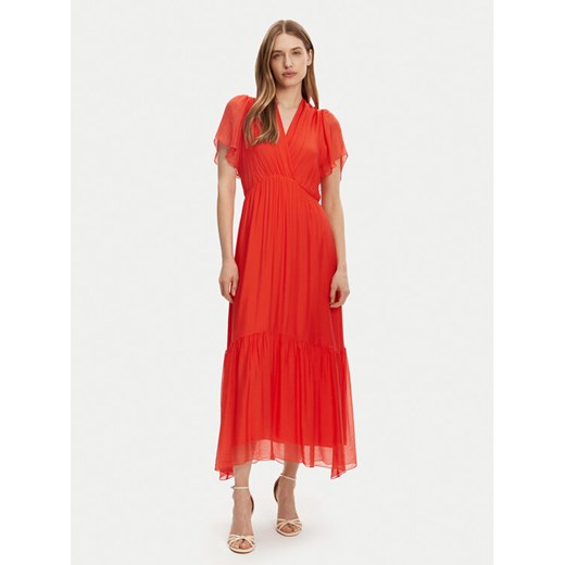 Haveone Sukienka letnia AFF-N006 Pomarańczowy Loose Fit ze sklepu MODIVO w kategorii Sukienki - zdjęcie 182672390