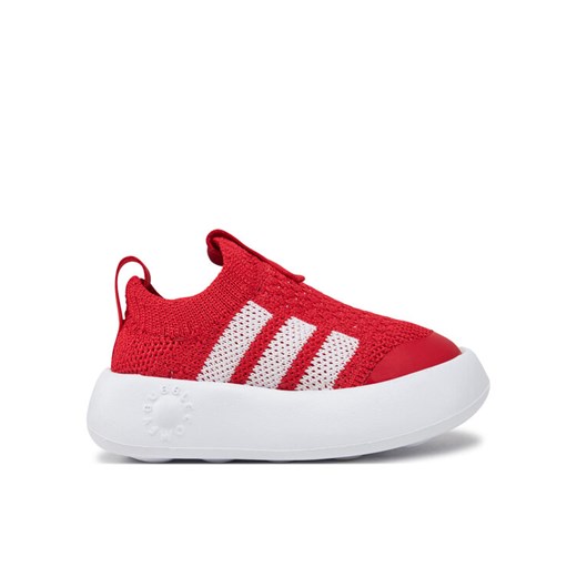 adidas Sneakersy Bubblecomfy JI1609 Czerwony ze sklepu MODIVO w kategorii Buty sportowe dziecięce - zdjęcie 182672420