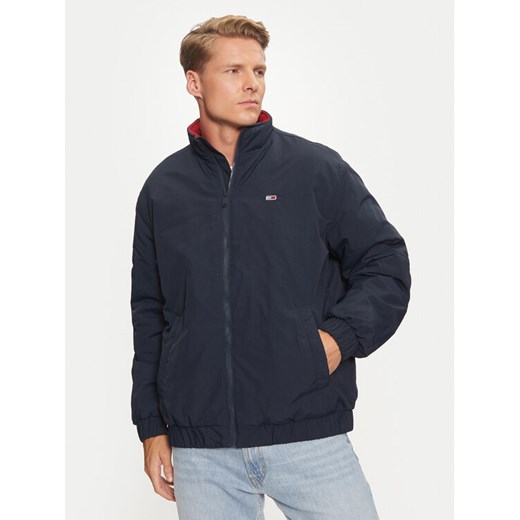 Tommy Jeans Kurtka przejściowa Essential DM0DM19661 Granatowy Relaxed Fit ze sklepu MODIVO w kategorii Kurtki męskie - zdjęcie 182672433
